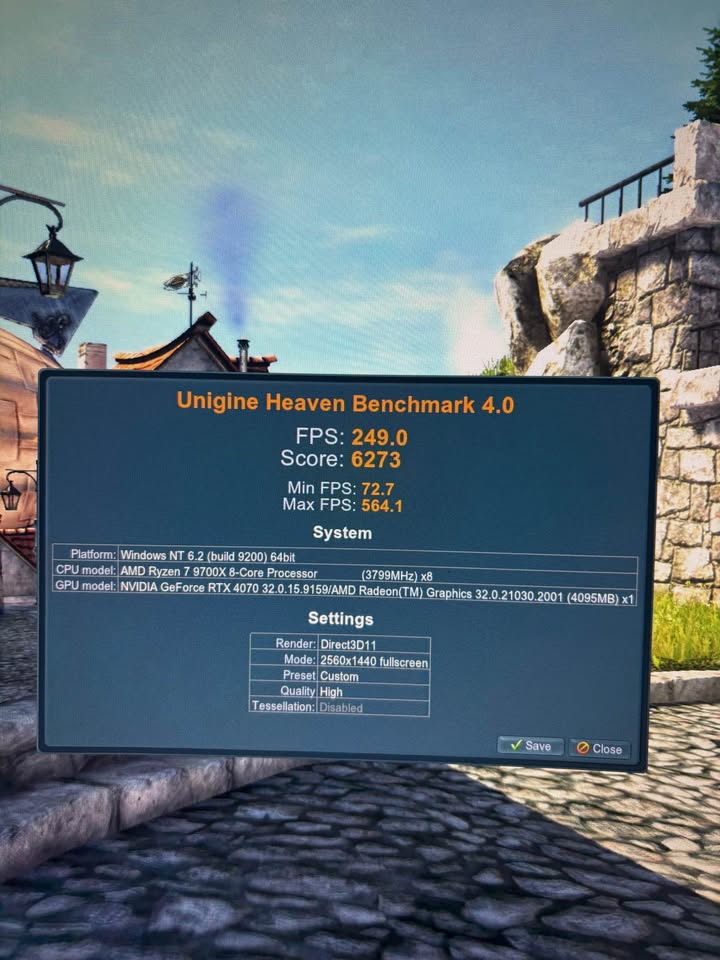 Ryzen 7 9700X | RTX 4070 12GB | 32GB DDR5 | 1TB NVMe | WiFi | Gaming PC