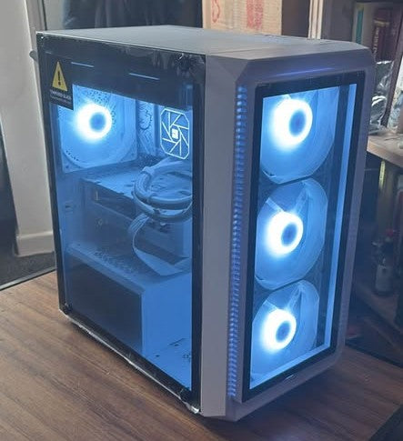 White RGB Gaming PC | i7 14700F | RTX 5060 | 32GB DDR5 | 1TB NVMe | WiFi